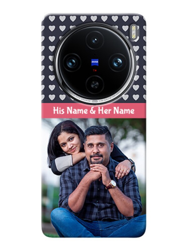 Custom Vivo X100 Pro 5G Custom Mobile Case with Love Symbols Design