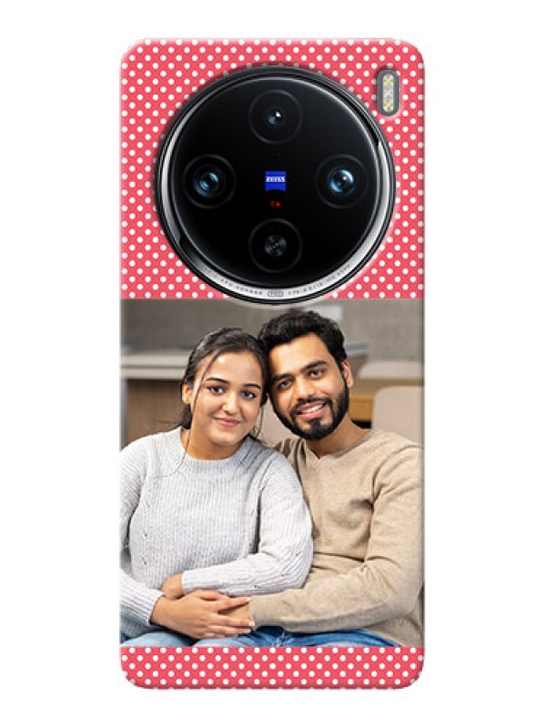 Custom Vivo X100 Pro 5G Custom Mobile Case with White Dotted Design