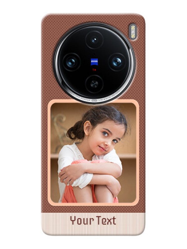 Custom Vivo X100 Pro 5G Phone Covers: Simple Pic Upload Design