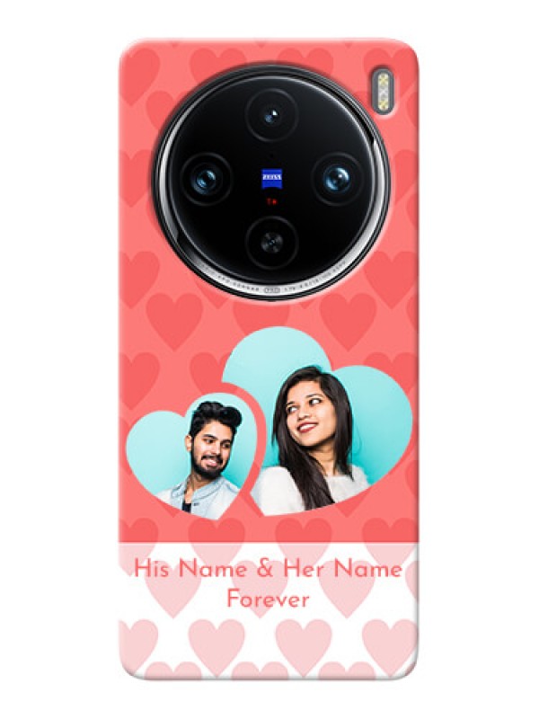Custom Vivo X100 Pro 5G personalized phone covers: Couple Pic Upload Design
