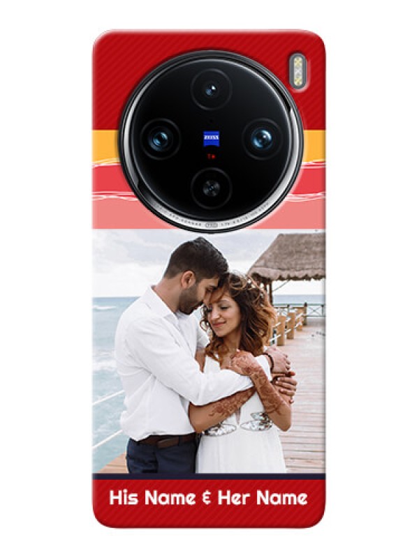 Custom Vivo X100 Pro 5G custom mobile phone covers: Colorful Case Design