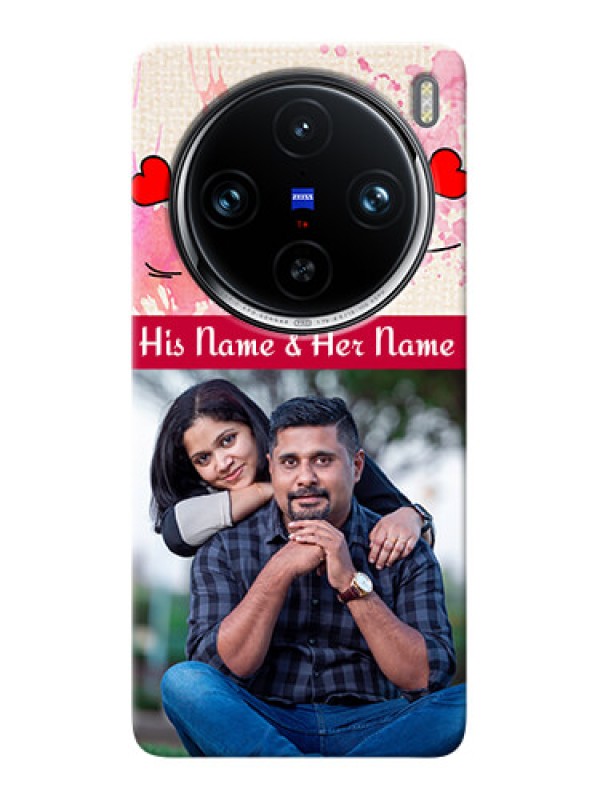 Custom Vivo X100 Pro 5G phone back covers: You and Me Case Design