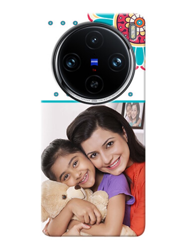 Custom Vivo X100 Pro 5G custom mobile phone cases: Flower Design