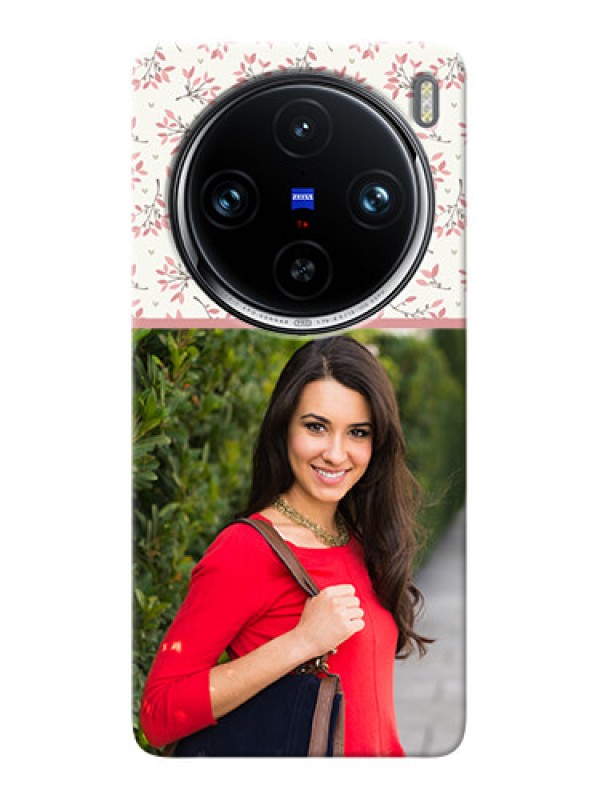 Custom Vivo X100 Pro 5G Back Covers: Premium Floral Design