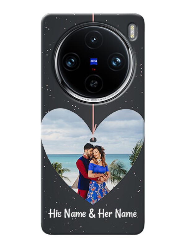 Custom Vivo X100 Pro 5G custom phone cases: Hanging Heart Design