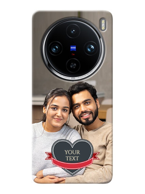 Custom Vivo X100 Pro 5G mobile back covers online: Just Married Couple Design