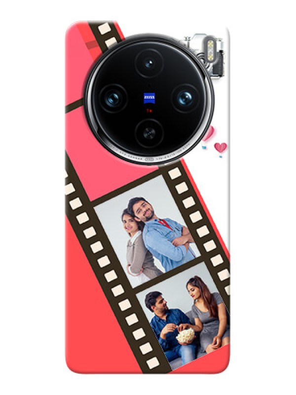 Custom Vivo X100 Pro 5G custom phone covers: 3 Image Holder with Film Reel