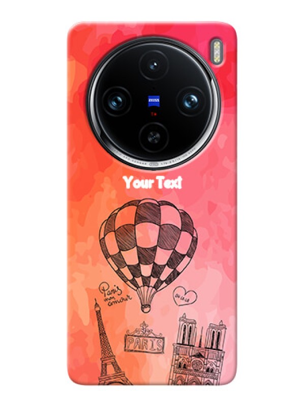 Custom Vivo X100 Pro 5G Personalized Mobile Covers: Paris Theme Design