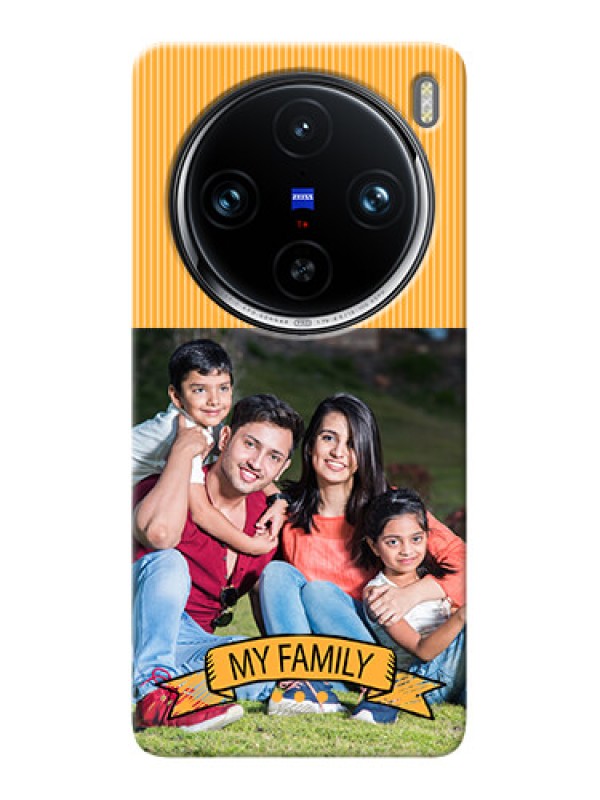 Custom Vivo X100 Pro 5G Personalized Mobile Cases: My Family Design