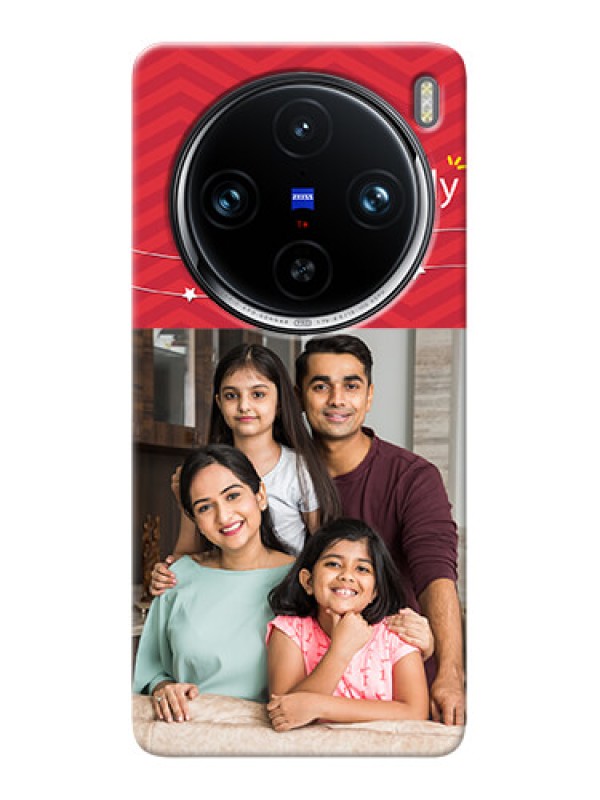 Custom Vivo X100 Pro 5G customized phone cases: Happy Family Design