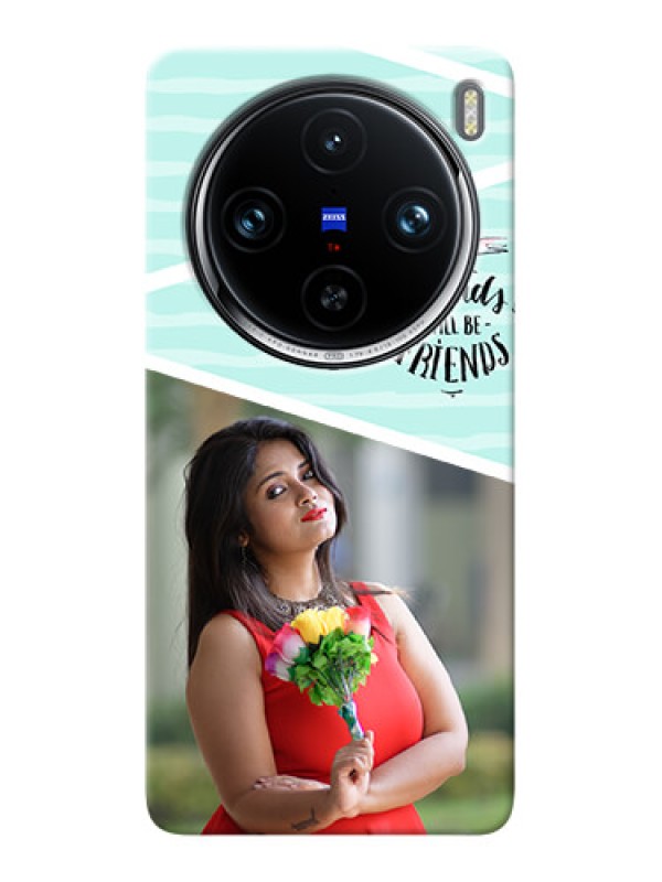 Custom Vivo X100 Pro 5G Mobile Back Covers: Friends Picture Icon Design