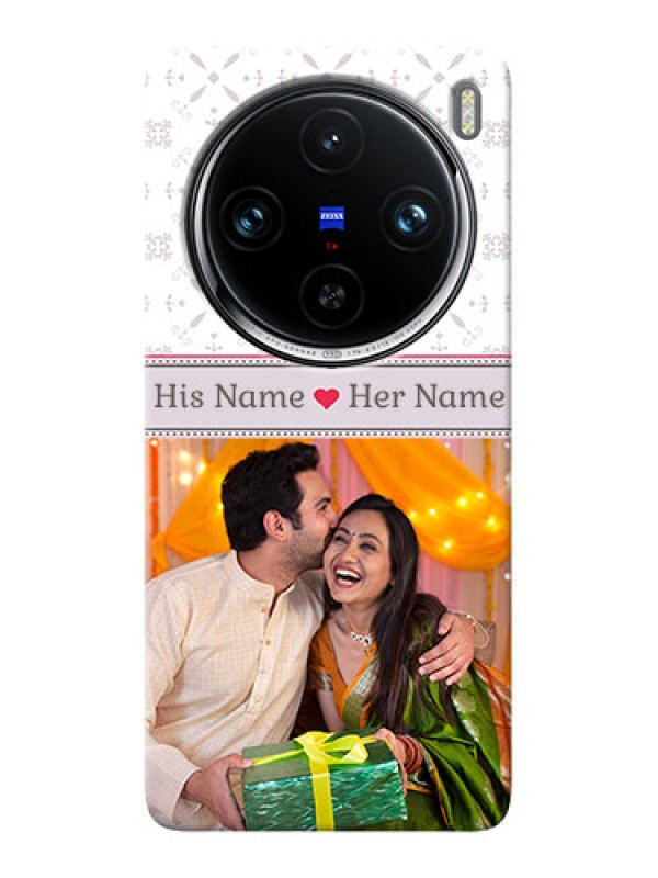 Custom Vivo X100 Pro 5G Phone Cases with Photo and Ethnic Design