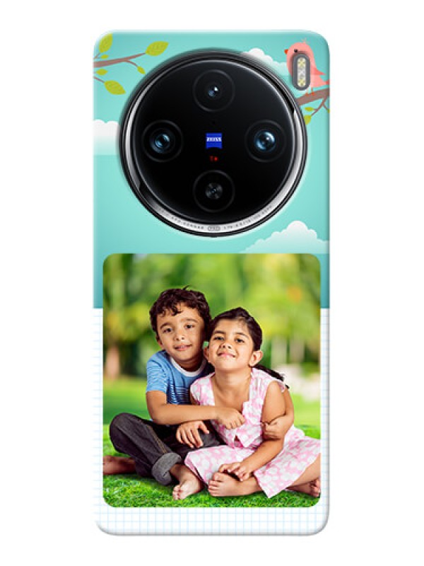 Custom Vivo X100 Pro 5G phone cases online: Doodle love Design