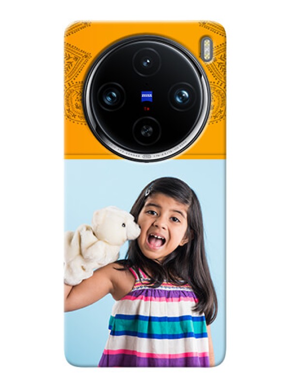 Custom Vivo X100 Pro 5G custom mobile back covers: Photo Wedding Design