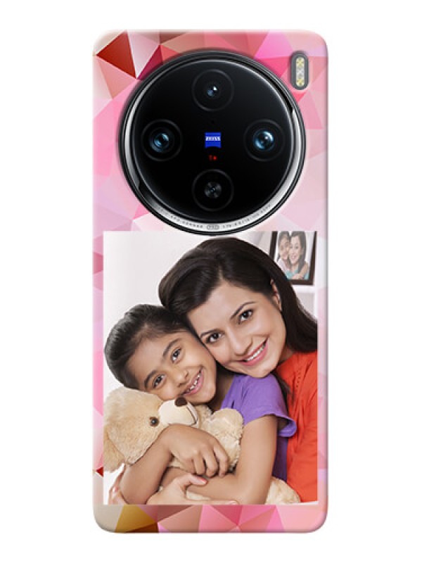 Custom Vivo X100 Pro 5G Personalized Phone Covers: Abstract Triangle Design