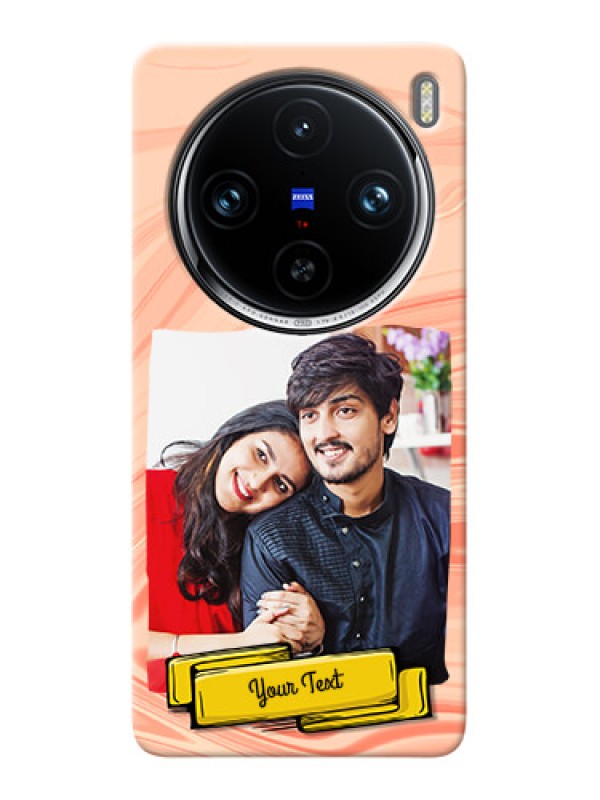 Custom Vivo X100 Pro 5G Customized Phone Cases: Marble Texture Design