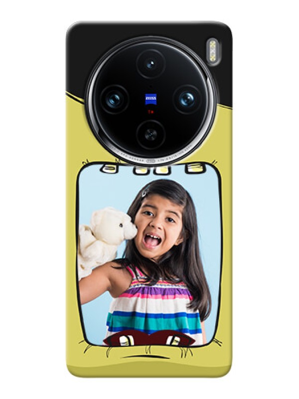 Custom Vivo X100 Pro 5G Mobile Covers: Cartoon monster back case Design