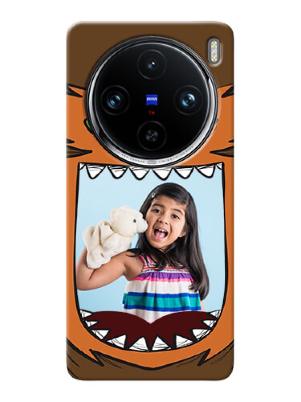 Custom Vivo X100 Pro 5G Phone Covers: Owl Monster Back Case Design