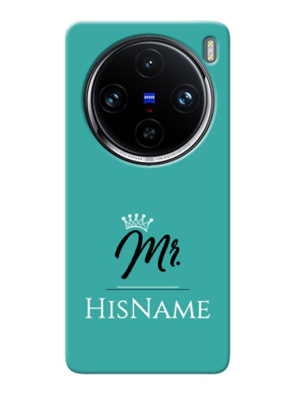 Custom Vivo X100 Pro 5G Custom Phone Case Mr with Name