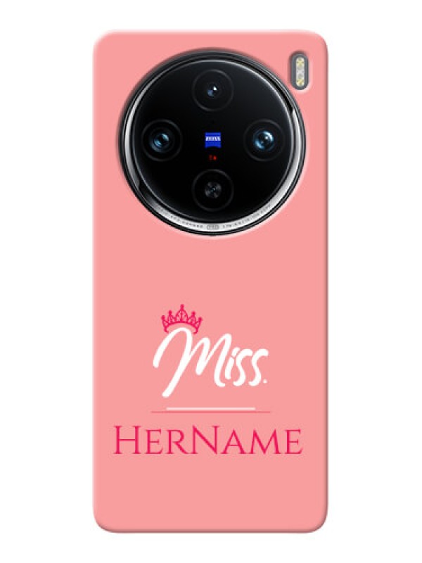 Custom Vivo X100 Pro 5G Custom Phone Case Mrs with Name