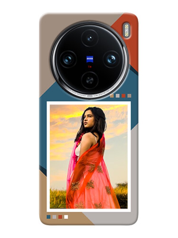 Custom Vivo X100 Pro 5G Personalized Phone Case with Retro color pallet Design