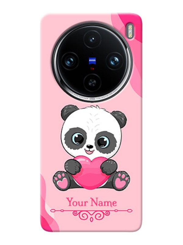 Custom Vivo X100 Pro 5G Custom Mobile Case with Cute Panda Design