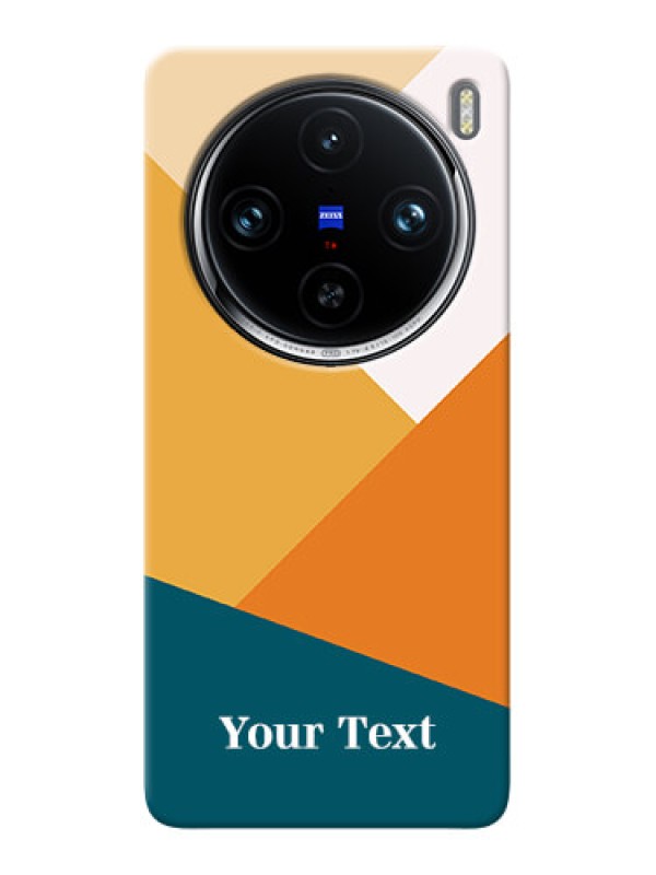 Custom Vivo X100 Pro 5G Personalized Phone Case with Stacked Multiwithcolour Design