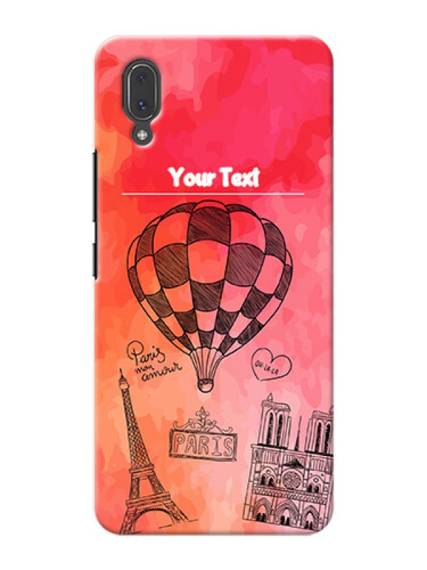 Custom Vivo X21 Personalized Mobile Covers: Paris Theme Design