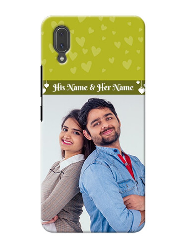 Custom Vivo X21 custom mobile covers: You & Me Heart Design