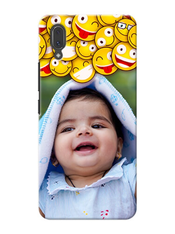 Custom Vivo X21 Custom Phone Cases with Smiley Emoji Design