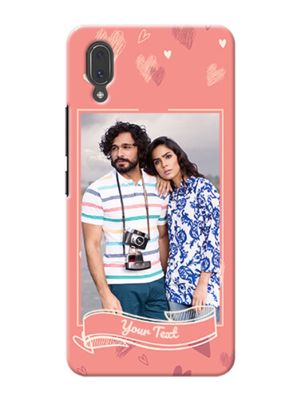 Custom Vivo X21 custom mobile phone cases: love doodle art Design