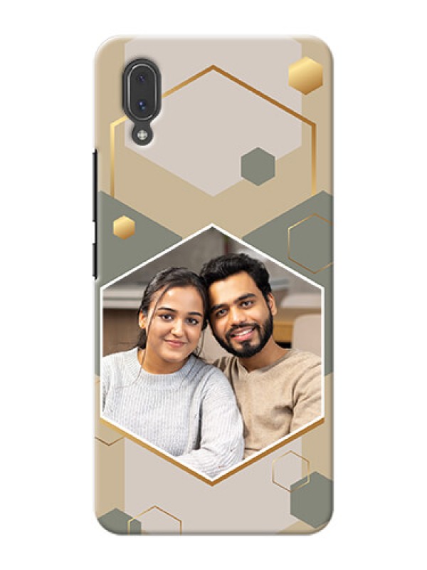 Custom Vivo X21 Phone Back Covers: Stylish Hexagon Pattern Design