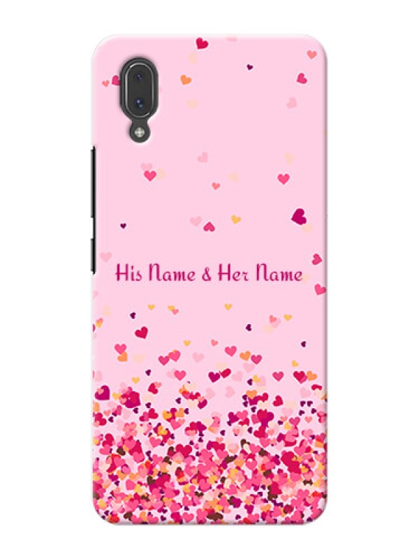 Custom Vivo X21 Phone Back Covers: Floating Hearts Design