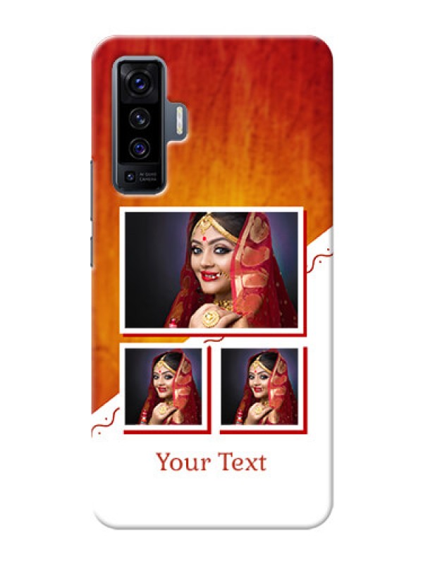 Custom Vivo X50 Personalised Phone Cases: Wedding Memories Design  