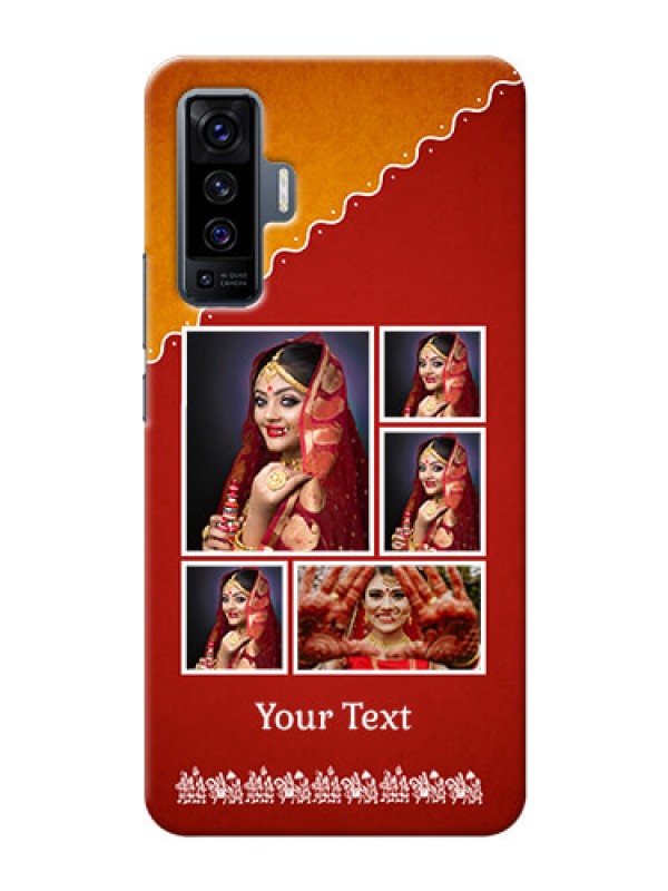 Custom Vivo X50 customized phone cases: Wedding Pic Upload Design