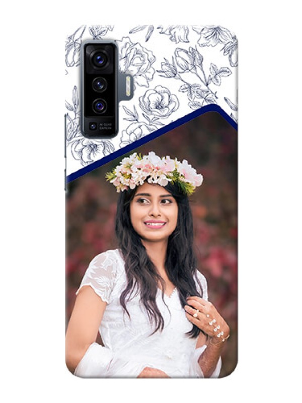 Custom Vivo X50 Phone Cases: Premium Floral Design