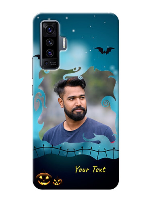 Custom Vivo X50 Personalised Phone Cases: Halloween frame design