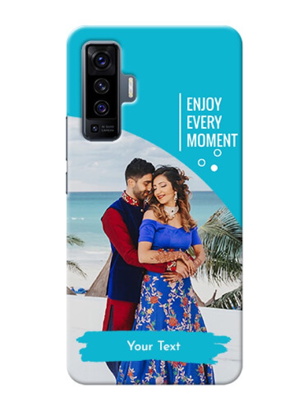 Custom Vivo X50 Personalized Phone Covers: Happy Moment Design
