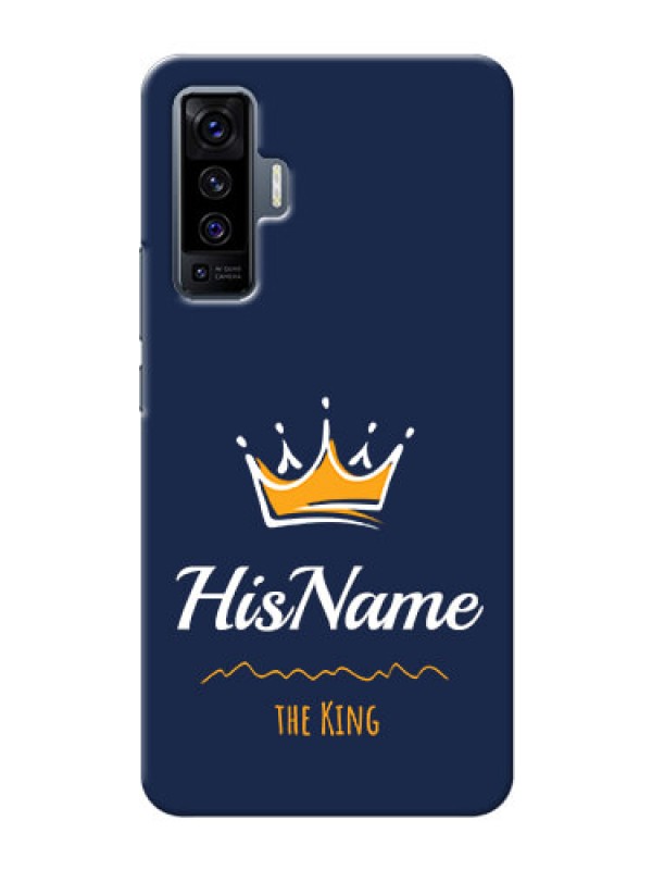 Custom Vivo X50 King Phone Case with Name
