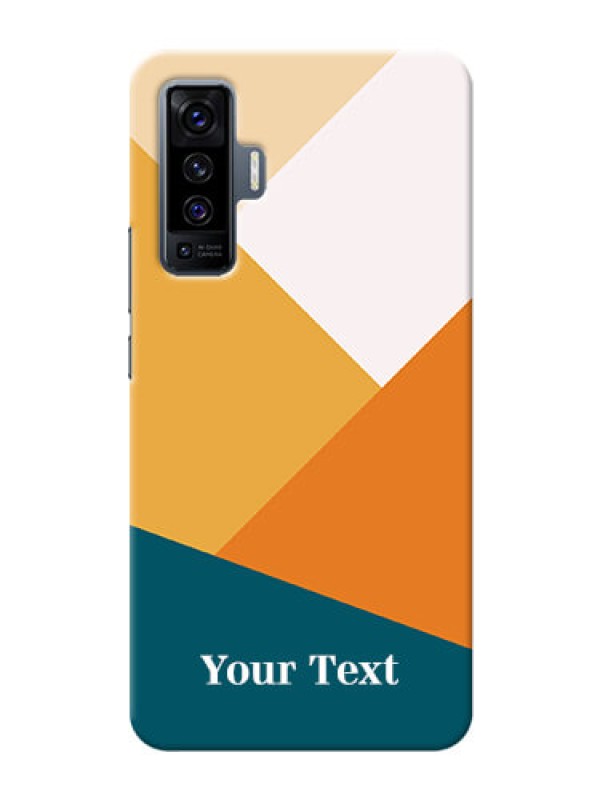 Custom Vivo X50 5G Custom Phone Cases: Stacked Multi-colour Design