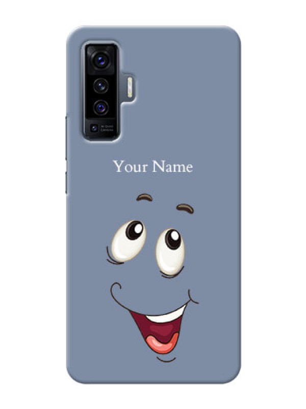 Custom Vivo X50 5G Phone Back Covers: Laughing Cartoon Face Design