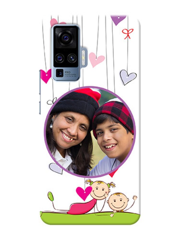 Custom Vivo X50 Pro 5G Mobile Cases: Cute Kids Phone Case Design