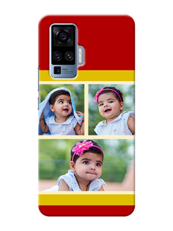 Custom Vivo X50 Pro 5G mobile phone cases: Multiple Pic Upload Design