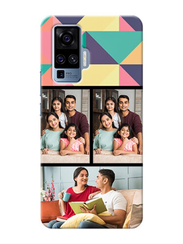 Custom Vivo X50 Pro 5G personalised phone covers: Bulk Pic Upload Design