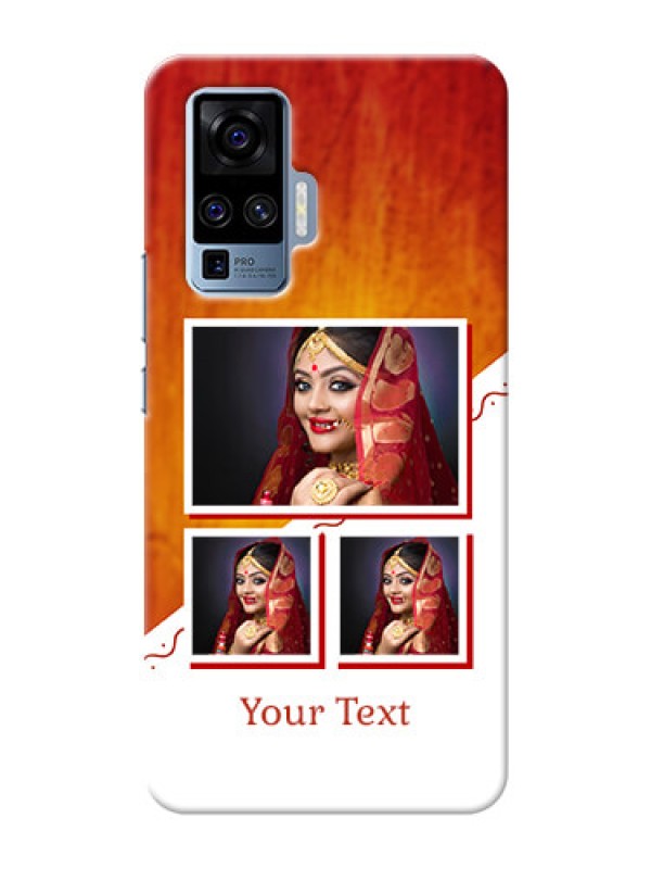 Custom Vivo X50 Pro 5G Personalised Phone Cases: Wedding Memories Design  
