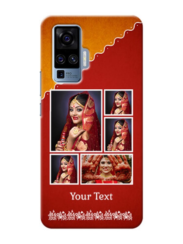 Custom Vivo X50 Pro 5G customized phone cases: Wedding Pic Upload Design