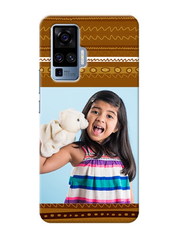 Custom Vivo X50 Pro 5G Mobile Covers: Friends Picture Upload Design 