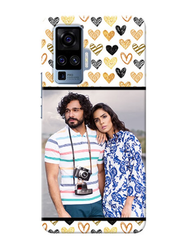 Custom Vivo X50 Pro 5G Personalized Mobile Cases: Love Symbol Design