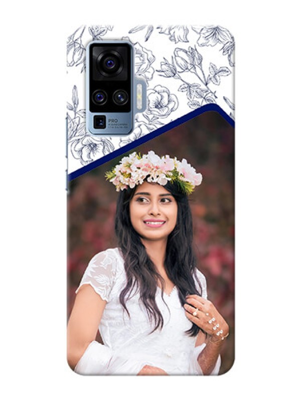 Custom Vivo X50 Pro 5G Phone Cases: Premium Floral Design