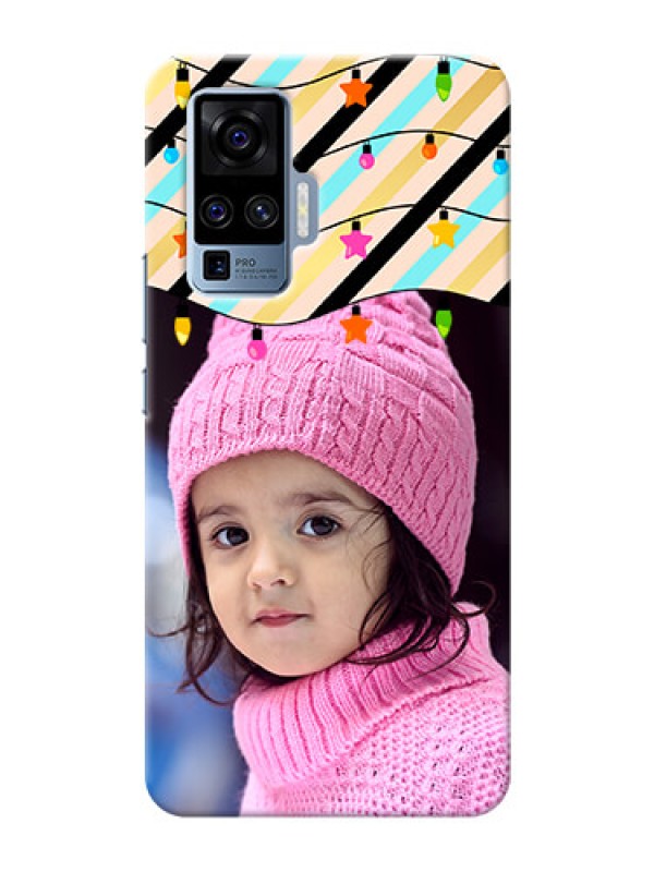 Custom Vivo X50 Pro 5G Personalized Mobile Covers: Lights Hanging Design